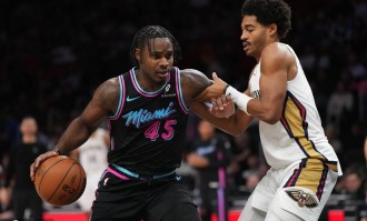 鲍威尔34分墨菲三世27分 鹈鹕不敌热火7连败